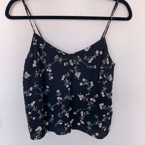 & Other Stories Floral Crop Tank